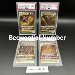 PSA 10 Giratina Arceus Palkia Dialga UR Set Universe Japanese Pokemon Card Seq - Image 1
