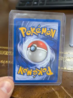 1st Edition Slowking Pokemon Card TCG Neo Genesis Holo 14/111 Swirl above crown - Image 2