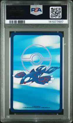 2003 POKEMON SAPPHIRE VERSION PLAYING CARDS KING OF CLUBS RAYQUAZA PSA 9 - Image 2