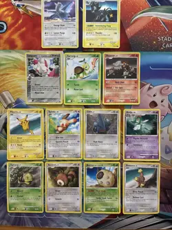 Vintage Pokemon Card Lot Pop Series Pikachu Heatran 19 Cards - Image 2