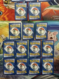 Vintage Pokemon Card Lot Pop Series Pikachu Heatran 19 Cards - Image 5
