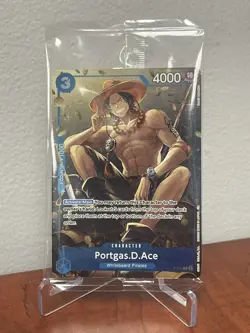 Portgas.D.Ace (Tin Pack Set Vol. 2) P-074 One Piece Promotion Cards Foil SEALED - Image 1