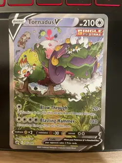 Pokemon TCG: Tornadus V Alternate Full Art (185/198) Chilling Reign NM - Image 1