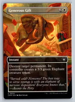 Magic the Gathering MTG Commander Masters #659 Command Tower Borderless - Image 1