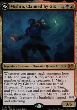 Mishra Claimed by Gix 216 Non Foil NM BRO MTG - Image 1