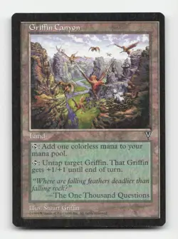 Griffin Canyon Visions # Magic the Gathering Rare - Image 1