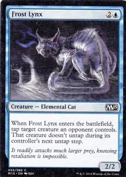 Frost Lynx M15 Magic the Gathering MTG x1 - Image 1