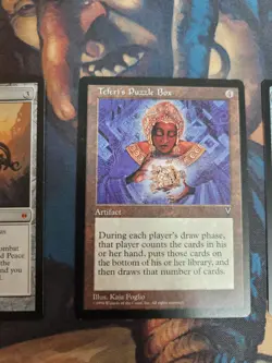 MTG Crucible Of Worlds, Sword Of War&Peace, Teferi's Puzzle Box & Paradox Engine - Image 4