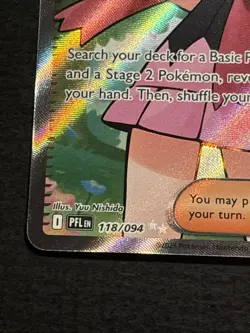 Dawn 118/094 Pokemon TCG Phantasmal Flames Ultra Rare Full Art Card Near Mint NM - Image 5