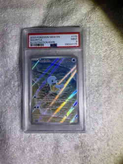 Pokemon Squirtle 170/165 Scarlet & Violet 151 PSA 9 + 6 Slabs SEE DESCRIPTION! - Image 2