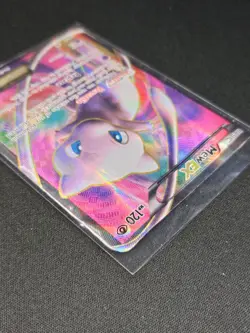 Pokemon TCG Mew EX 120/124 Rare Full Art Dragons Exalted Black White Holo Damage - Image 4