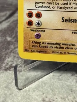 Machamp 8/102 - Base Set 1st Edition WOTC Pokemon TCG HP/MP - Image 5