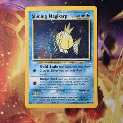 Shining Magikarp 66/64 Neo Revelation Holo MP Pokemon TCG - Image 1