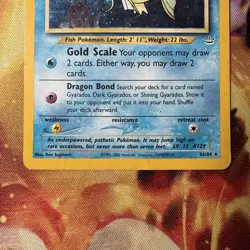 Shining Magikarp 66/64 Neo Revelation Holo MP Pokemon TCG - Image 3