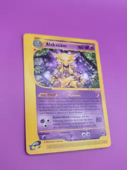 Pokemon TCG Alakazam 33/165 Expedition Non-Holo Rare NM - Image 2