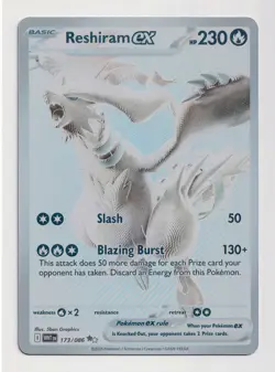 Pokemon Reshiram ex 173/086 White Flare NM - Image 1