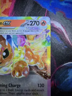 Pokemon TCG Flareon ex 014/131 Sv: Prismatic Evolutions Double Rare Holo EX - Image 5