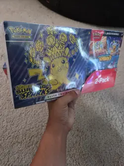 Pokemon TCG Scarlet and Violet Surging Sparks ETB & Booster Bundle Costco 2-pack - Image 4