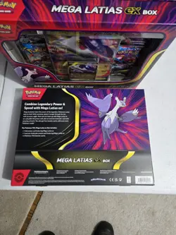 Pokemon TCG Mega Evolution Mega Latias EX Box Brand New & Sealed X 10 - Image 3