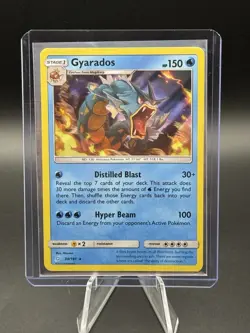 Pokemon TCG Sun & Moon Team Up Gyarados Holo Rare 30/181 - Image 3