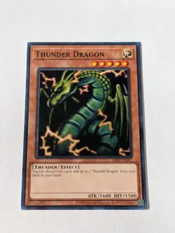 Yugioh Thunder Dragon MRD-EN097 25th Anniversary NM - Image 1
