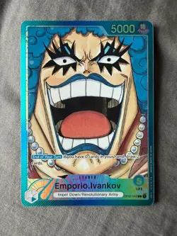 Emporio.Ivankov Op02-049 Alt Art Leader One Piece Card Game NM English - Image 1
