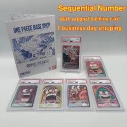 PSA10 One Piece Base Shop Limited Card Collection Sequential Number Complete set - Image 1