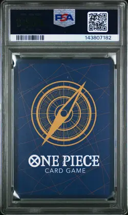 2025 ONE PIECE OP13-CARRYING ON HIS WILL ALTERNATE ART #027 SANJI PSA 10 - Image 2