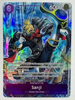 Sanji OP07-064 Parallel Alt Art SR 500 Years In The Future MINT - Image 1