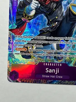Sanji OP07-064 Parallel Alt Art SR 500 Years In The Future MINT - Image 4