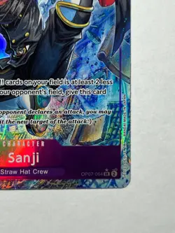 Sanji OP07-064 Parallel Alt Art SR 500 Years In The Future MINT - Image 5