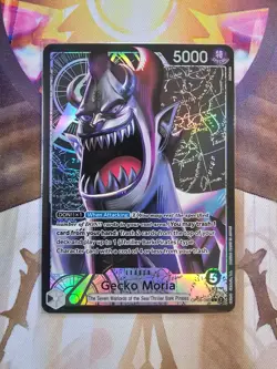 One Piece TCG Geck Moria OP06-080 Alt Art Wings of the Captain ENGLISH NM - Image 1