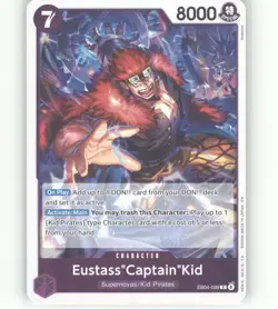Eustass"Captain"Kid - EB04-039 Foil The Azure Sea's Seven NM - Image 1