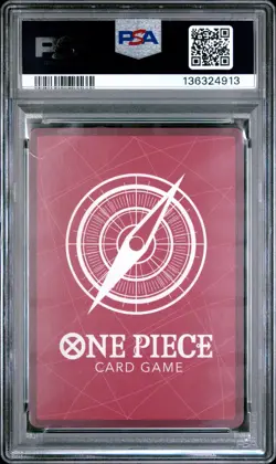 2025 ONE PIECE PROMOS PSA MAGAZINE EXCLUSIVE #001 SHANKS PSA 10 - Image 2