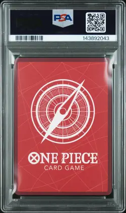 2025 ONE PIECE PROMOS DODGERS X ONE PIECE NIGHT #010 MONKEY D. LUFFY PSA 10 - Image 2