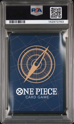 2022 ONE PIECE JPN OP02-PARAMOUNT WAR MANGA ALTERNATE ART PORTGAS D. ACE PSA 8 - Image 2