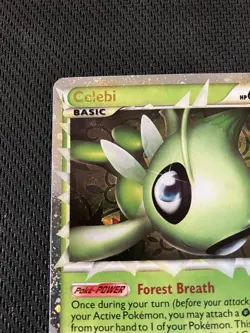 Pokemon TCG Celebi Prime Holo Rare Card 92/102 Triumphant - Image 5