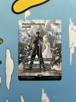 Blessing Of The Oracle Showcase Akroma’s Will MTG Final Fantasy Card Magic - Image 1