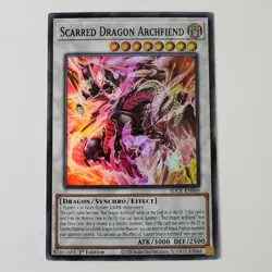 Scarred Dragon Archfiend - SDCK-EN049 - NM - Super Rare - 1st Ed - Yugioh - Image 1