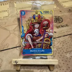 One Piece TCG MONKEY D LUFFY P-043 PROMO Sealed ENG (No-foil) - Image 1
