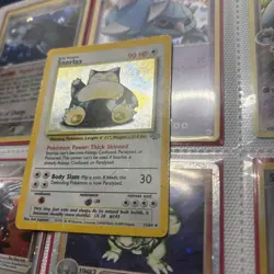 Pokemon TCG Snorlax Jungle Holo Card 11/64 Unlimited Rare Card - Image 2