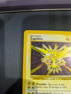 Zapdos 15/62 Fossil Unlimited Holo Rare Pokemon TCG - Condition Shown 1 - Image 2