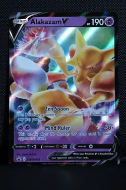 Pokemon Alakazam V Swsh083 Swsh: Sword & Shield Promo Cards Holo - Image 1