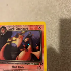 Dark Charizard 4/82 Team Rocket Holo MINT-NM Pokemon TCG W/SWIRL - Image 5