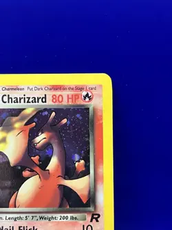 Unlimited Holo Dark Charizard 4/82 Team Rocket Rare Pokemon TCG - NM/LP - Image 3