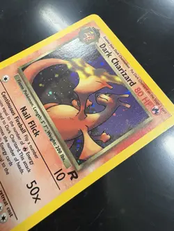 Pokemon TCG Dark Charizard Holo Rare Card 4/82 Team Rocket Series - Near MINT - Image 4