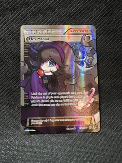 Pokemon Trainer Hex Maniac 075A/098 Alternate Art Holo Full Art - Image 1