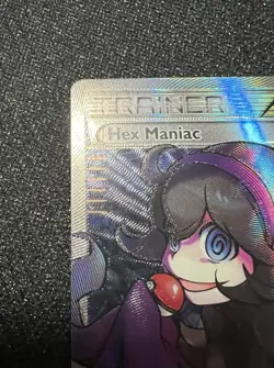 Pokemon Trainer Hex Maniac 075A/098 Alternate Art Holo Full Art - Image 3