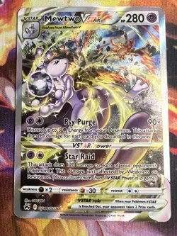 Mewtwo VSTAR GG44/GG70 Pokemon Crown Zenith Galarian Gallery - Image 1