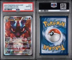 Pokemon 2023 Lucario VSTAR SWSH291 Full Art Crown Zenith ETB Promo GEM MT PSA 10 - Image 1
